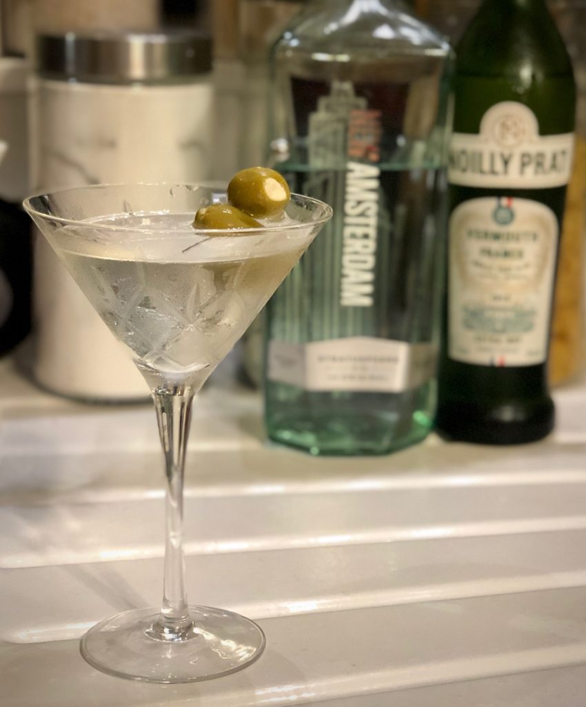 Upside Down Martini Glass